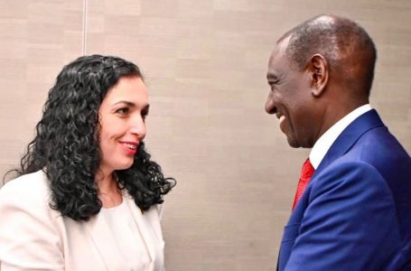 Osmani takon presidentin e Kenias, diskutojnë për avancimin e raporteve në mes dy shteteve